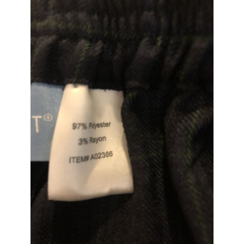 Koret Women’s Size 8 Plaid Pull On Elastic Waist Pants Straight Leg - Picture 7 of 8